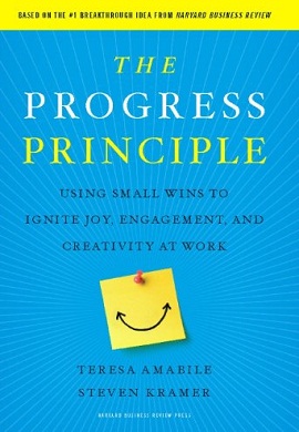 1-اصل پیشرفت : تاثیر شگفت انگیز پیروزی های کوچک بر شادی، تعامل مثبت و خلاقیت در محیط کار